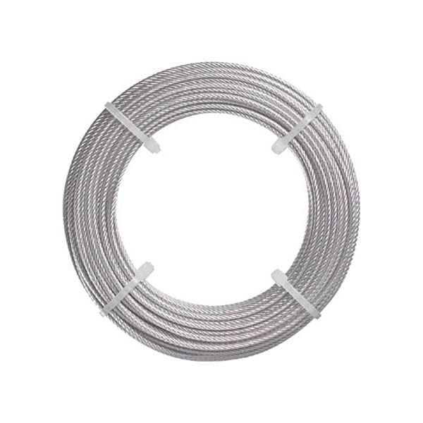 （まとめ）ステンレスワイヤーロープ Φ1.5mmx10m CWS-15S10 1巻 [x3セット]