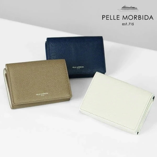 三つ折り財布 本革 日本製 Barca メンズ コンパクトウォレット レザー PMO-BA319 ブランド [正規取扱店]