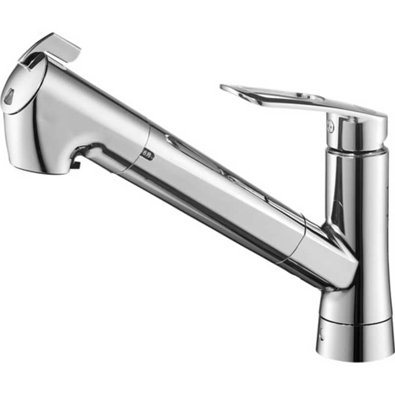 三栄水栓　浄水器内蔵 ワンホールスプレー混合栓 K87128EＴJV13　K87128ETJV13