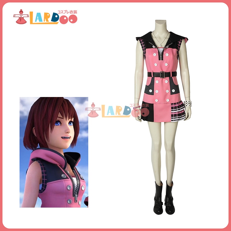 [数量限定] キングダム ハーツIII カイリ-Kairi KINGDOM HEARTS3 Kairi コスチューム ゲーム コスプレ衣装/靴