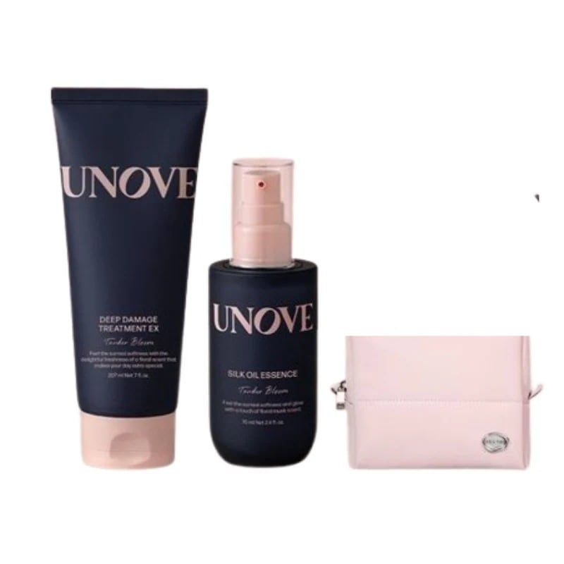 [新作](+フラッフィーポーチ贈呈)ディープダメージトリートメントEX 207ml+シルクオイルエッセンス 70ml #tender bloom