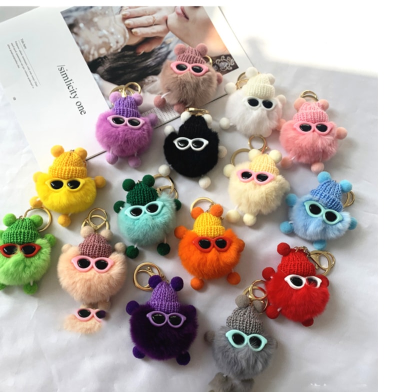 Qoo10] 超人気キーホルダー ぬいぐるみ かわいく : バッグ・雑貨