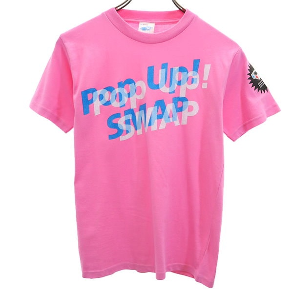 貴重‼︎‼︎Pop Up! SMAP STAFF Tシャツ Qoo10] BEAMS × スマップ コラボ 半袖 ツアー Tシ