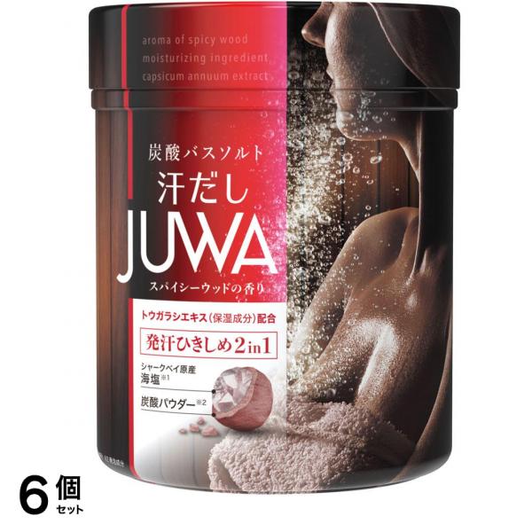 汗だし JUWA スパイシーウッドの香り 500g 6個セット