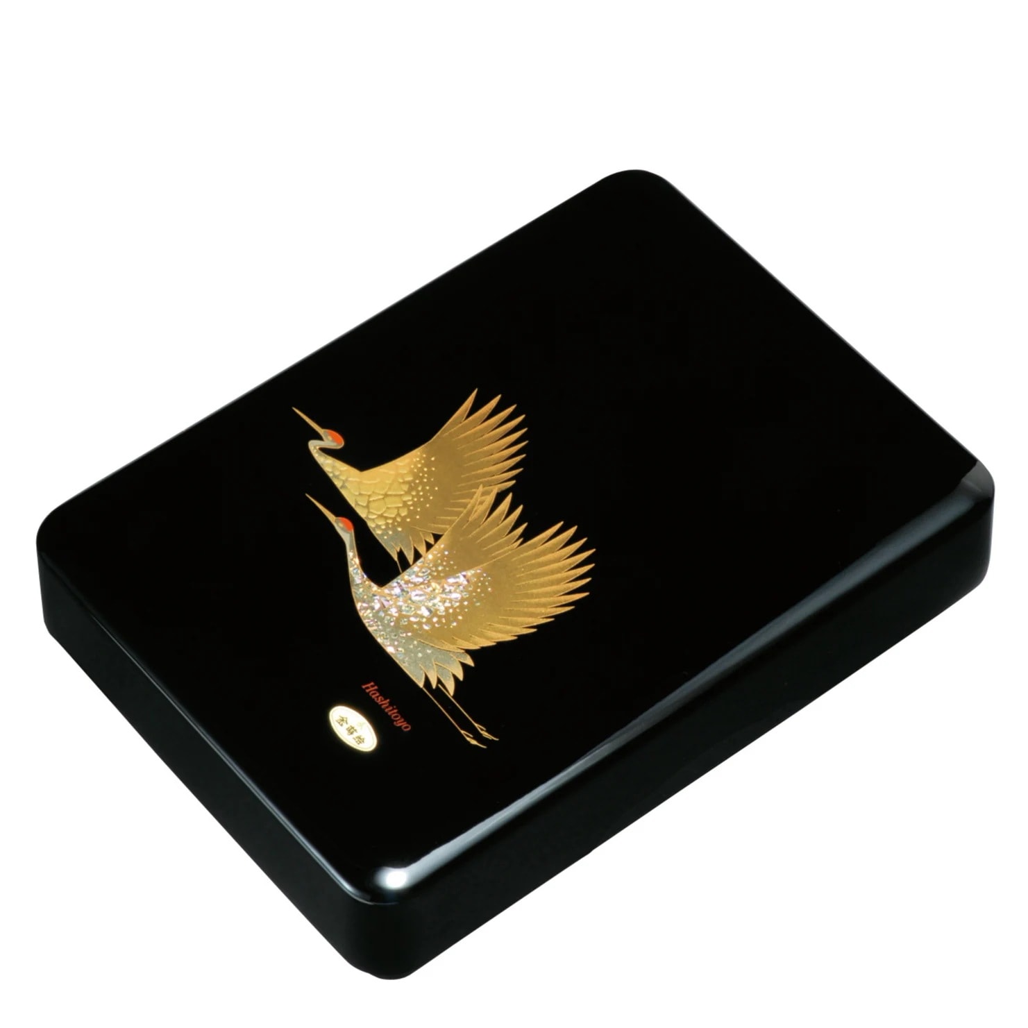 11寸加伏文庫 雅鶴 文箱 日本製 国産 尺一 和柄 ツル