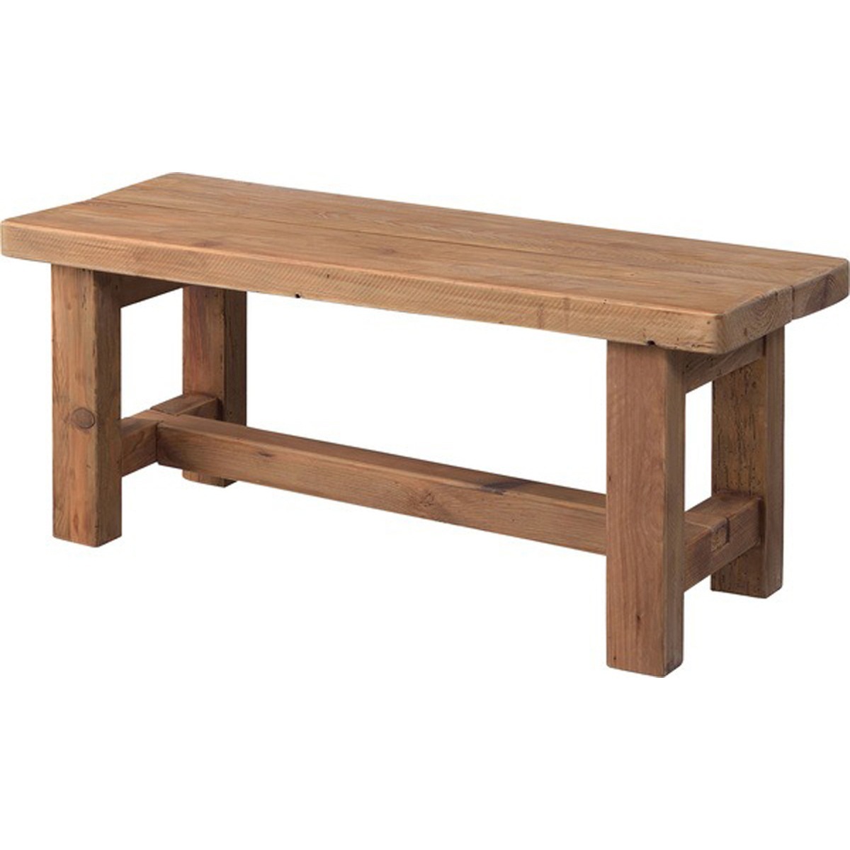 アルテ ベンチ 天然木 パイン古材 水性塗装