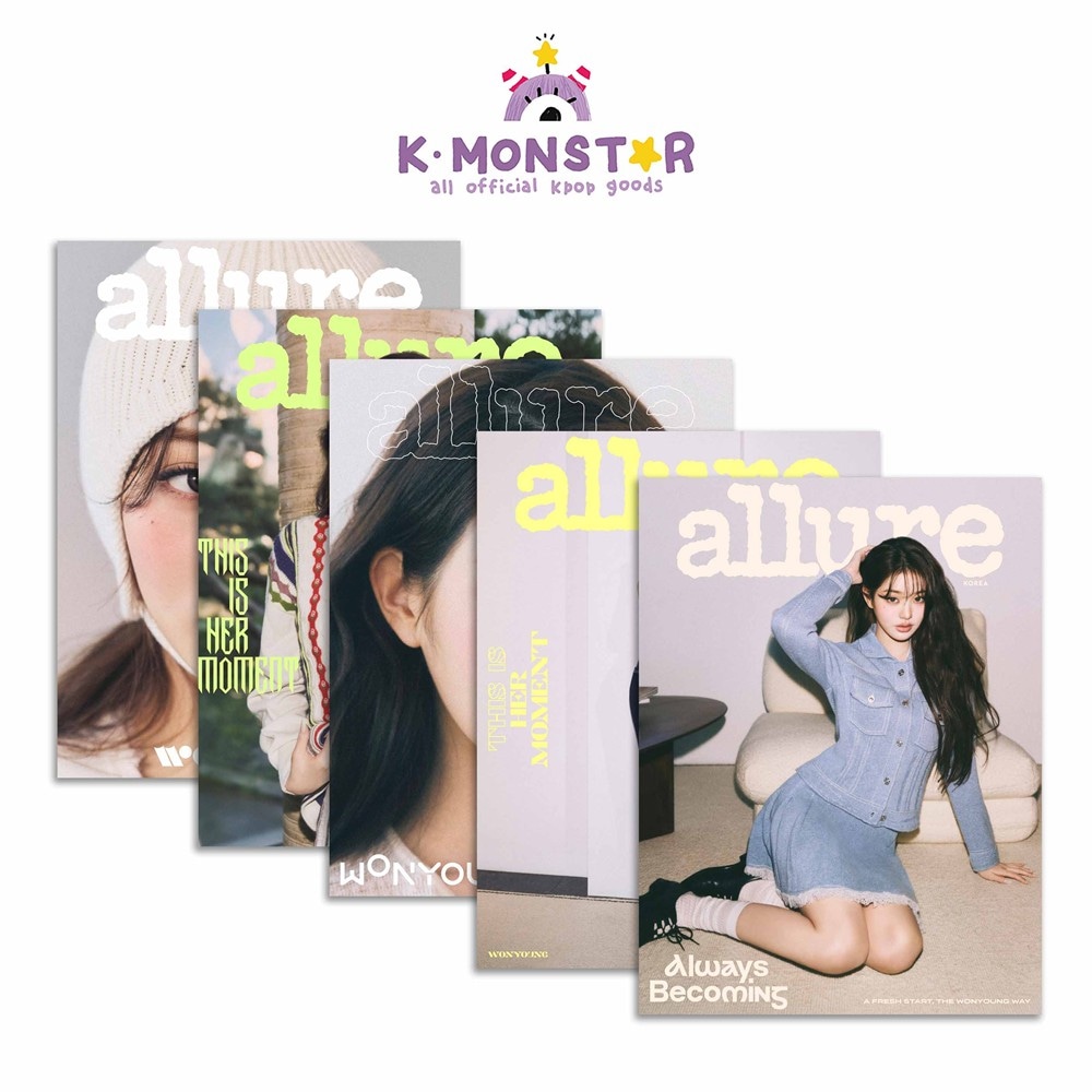 [和訳付き] allure KOREA 5種SET 2026年 2月号 IVE JANG WONYOUNG