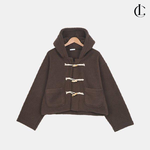 女性 冬 クロップ シープボア もこもこ フード付き ダッフル ショートコート ダッフル ハーフコート LCR125