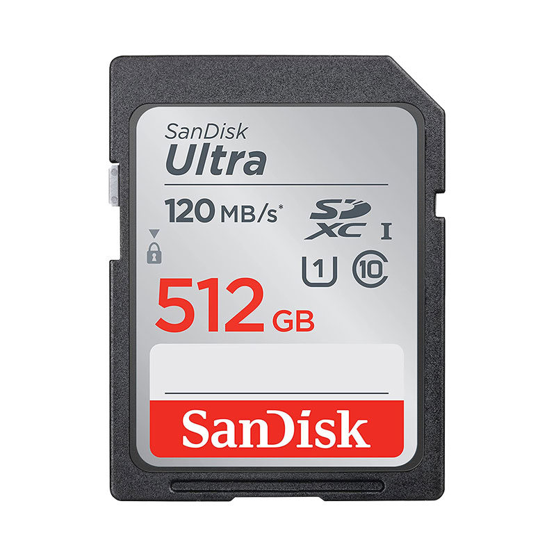 SDXCカード 512GB サンディスク Ultra UHS-I U1 R:120MB/s Class10 SDSDUN4-512G-GN6IN 海外向けパッケージ