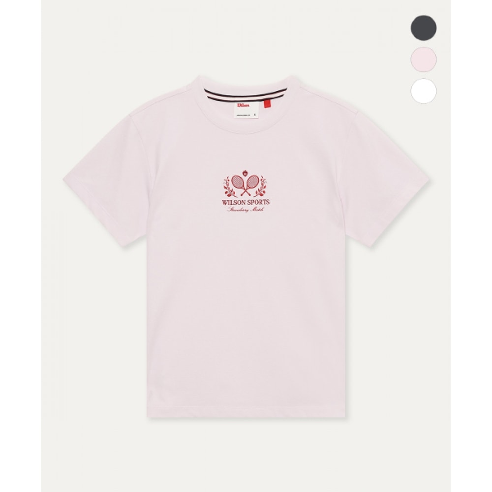 WILSON ピュアドライスウィートラリースリムTシャツ W (3color)