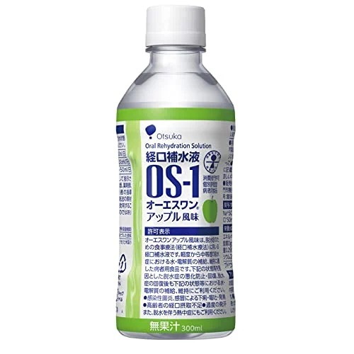 大塚製薬工場 経口補水液 オーエスワン アップル風味 ペットボトル 300mL×24本