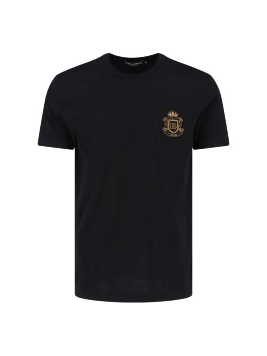 DOLCE & GABBANA Men T-Shirts G8PT1Z G7PZUN0000 Black