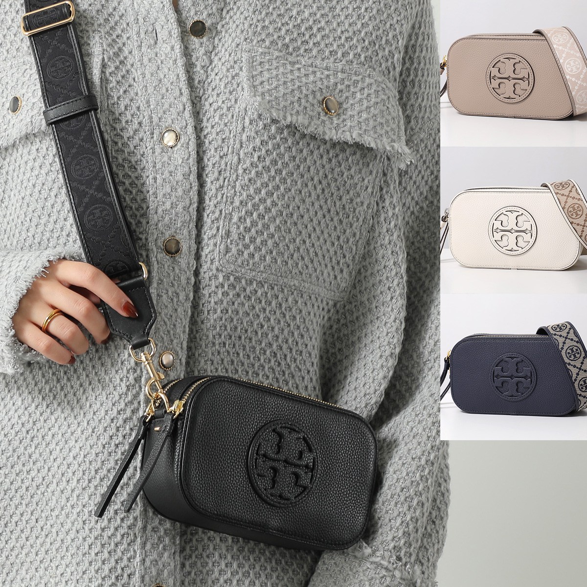 TORY BURCH トリーバーチ ショルダーバッグ MILLER MINI ミラー ミニ 171956 171955 レディース クロスボディ ダブルT 鞄 カラー4色