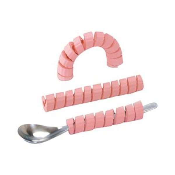 （まとめ）台和 くるくるグリップ ピンクHS-N15P 1セット（3個）[x10セット]