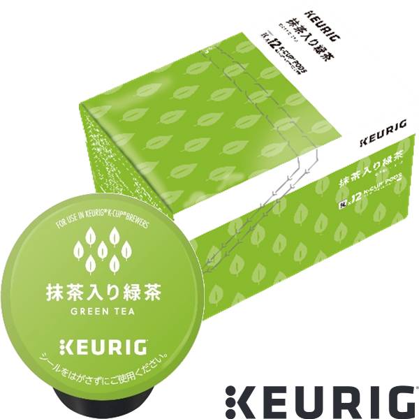 KEURIG K-Cup キューリグ ケーカップ カプセルコーヒー カップス 抹茶入り緑茶 8箱(3