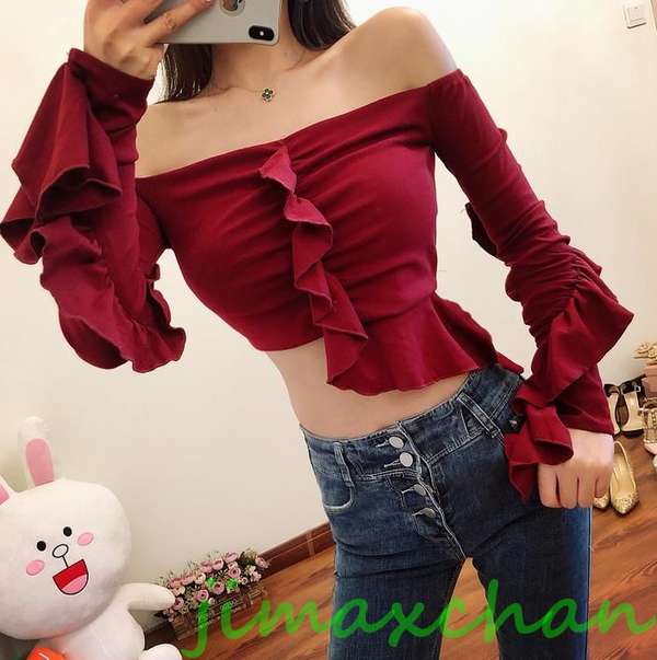 新生活 サマー 胸開き Ｔシャツ 長袖 タートルネック セーター レディースファッション タートル 胸開きタート セクシー Vネック ベアトップ ベアトップ オフショルダー