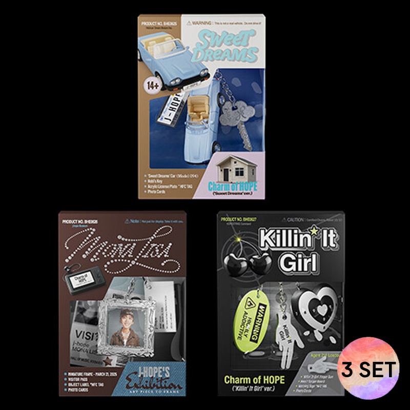 [3種 SET] [NFC] j-hope - Charm of HOPE 8,585円