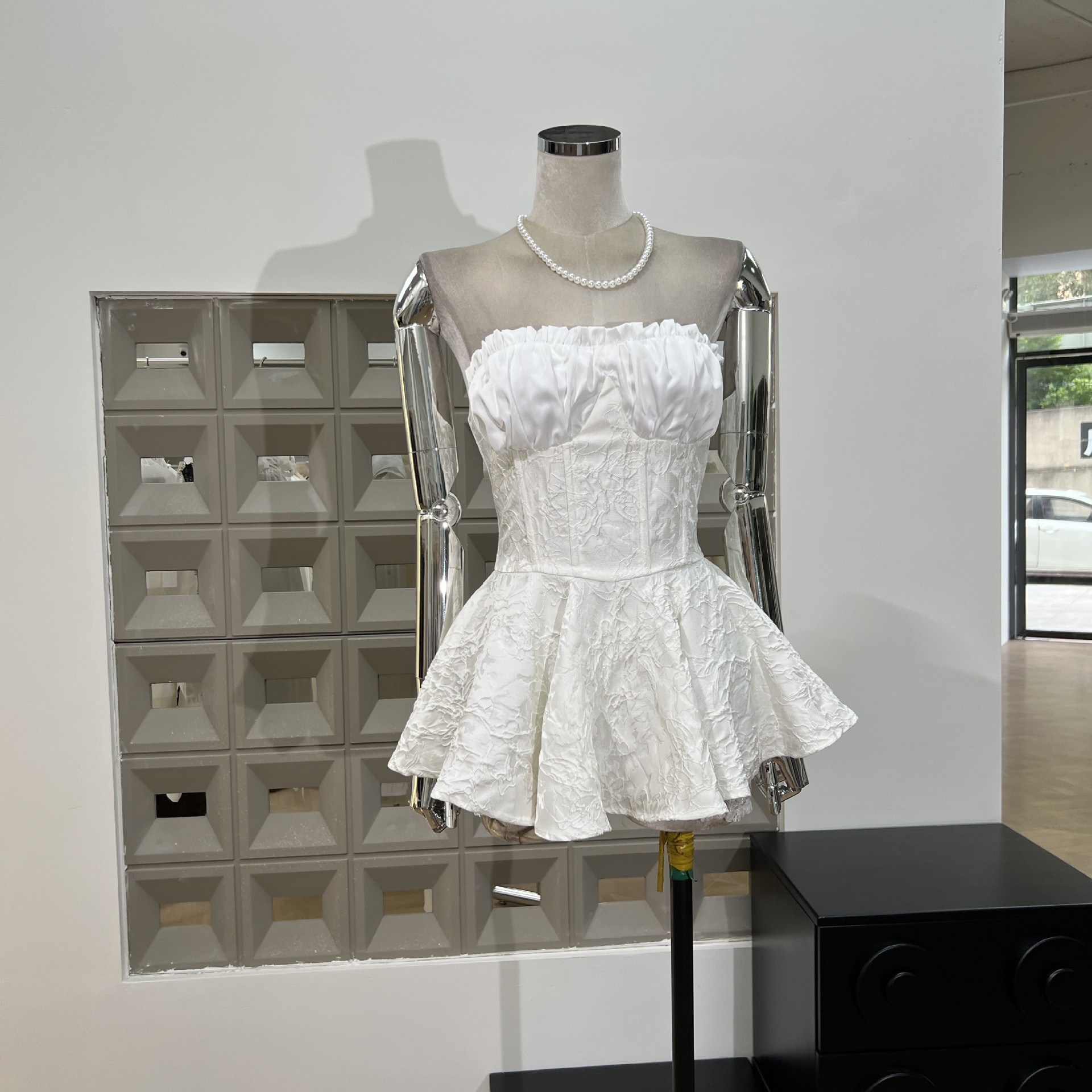 パーティーは甘いです腰のサテンのジャカードを取りたいです