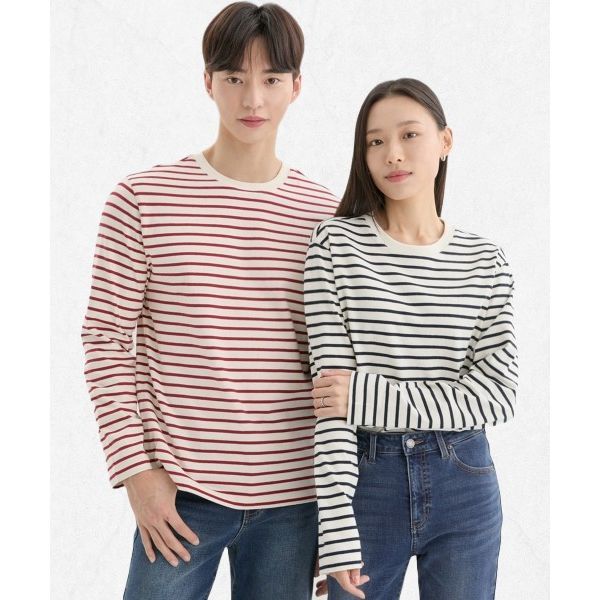 [ON] 3color ユニ ストライプ 長袖Tシャツ NP3KE401 2509289