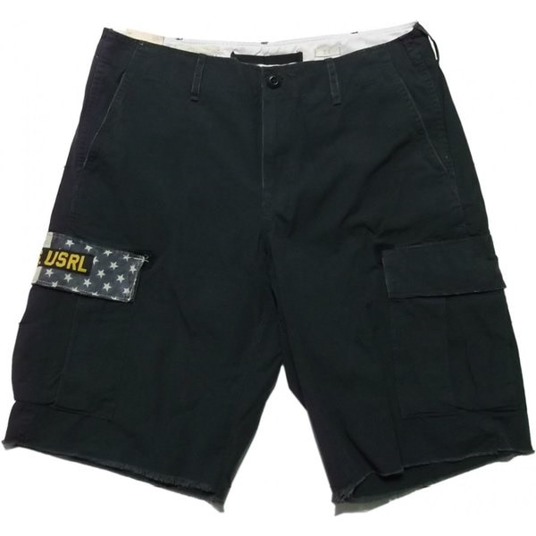 LA直輸入 デニム&サプライ メンズ 6ポケット ショートパンツ ショーツ ハーフパンツ ブラック short pants half shorts ラルフ 016