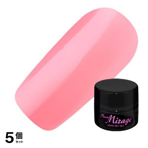 Miss Mirage(ミスミラージュ) ソークオフジェル ミルフィーユ クリーミーチェリー S63S 2.5g 5個セット