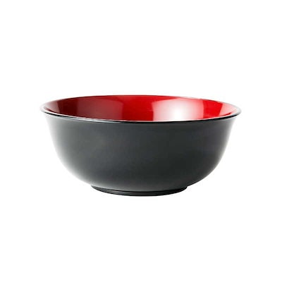 他サイト： アサヒコウヨウ　洗浄麺丼 6.0 黒内朱 黒 内朱 黒 内朱　11914の商品画像