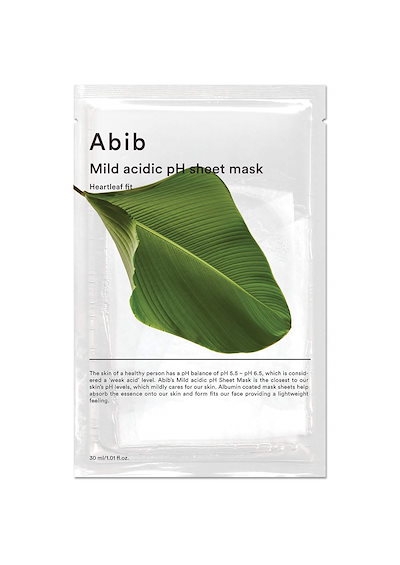Abib 弱酸性pHシートマスク ドクダミフィット 30ml 10枚...のサムネイル