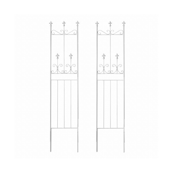 住まいスタイル オールドシャトーフェンス スリムタイプ 2枚組 ホワイト OC003SL-2P-WHT メーカー直送