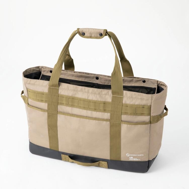 ホールアース ギア トート （約）600×400×200mm ベージュ #WE2MDZ51-BEG