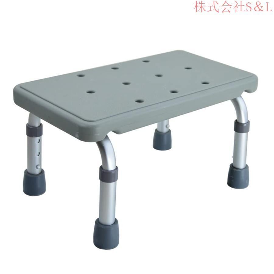 風呂椅子 介護いす シャワースツール シャワーチェア 軽量 アルミニウム製背もたれなし 浴槽内でも使える ゴム足 吸盤付きお風呂椅子 耐荷重 高齢者 妊婦入浴補