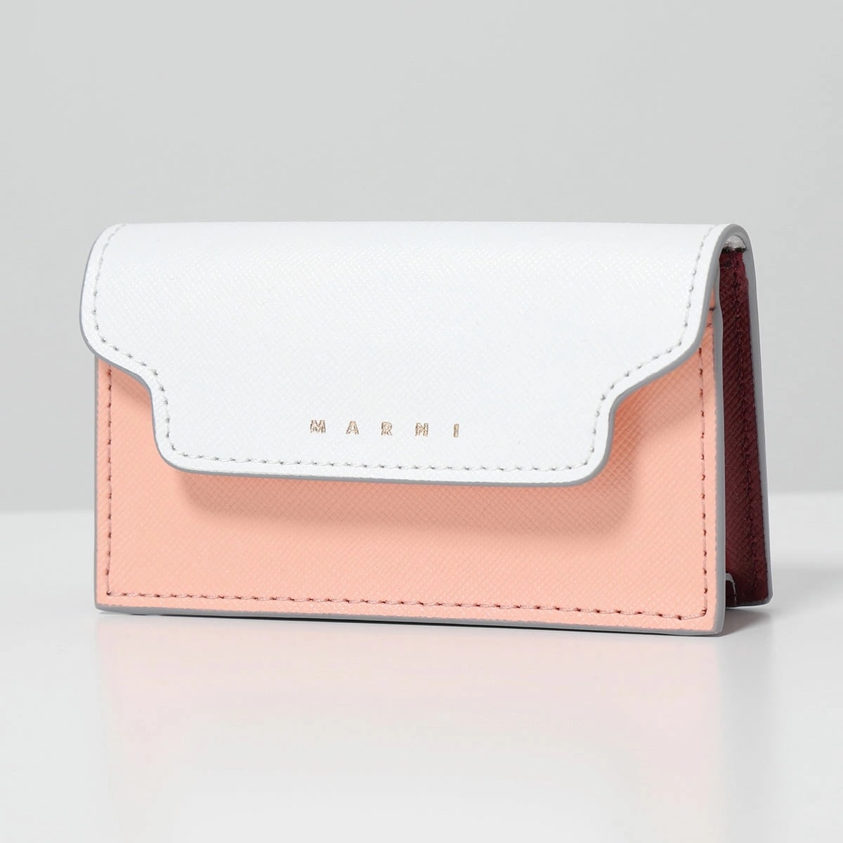 MARNI マルニ カードケース PFMOT05U21 LV520 レディース マルチカラー サフィアーノレザー 名刺入れ カラー10色