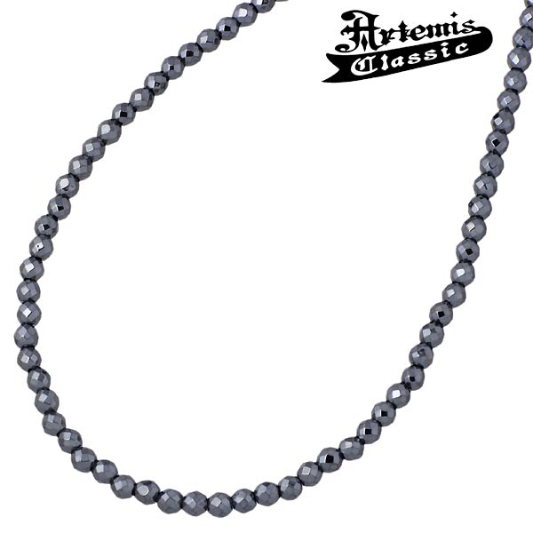 アルテミスクラシック Artemis Classic ヘマタイト ストーン ネックレス アクセサリー メンズ シルバー 925 スターリングシルバー ACCN0026