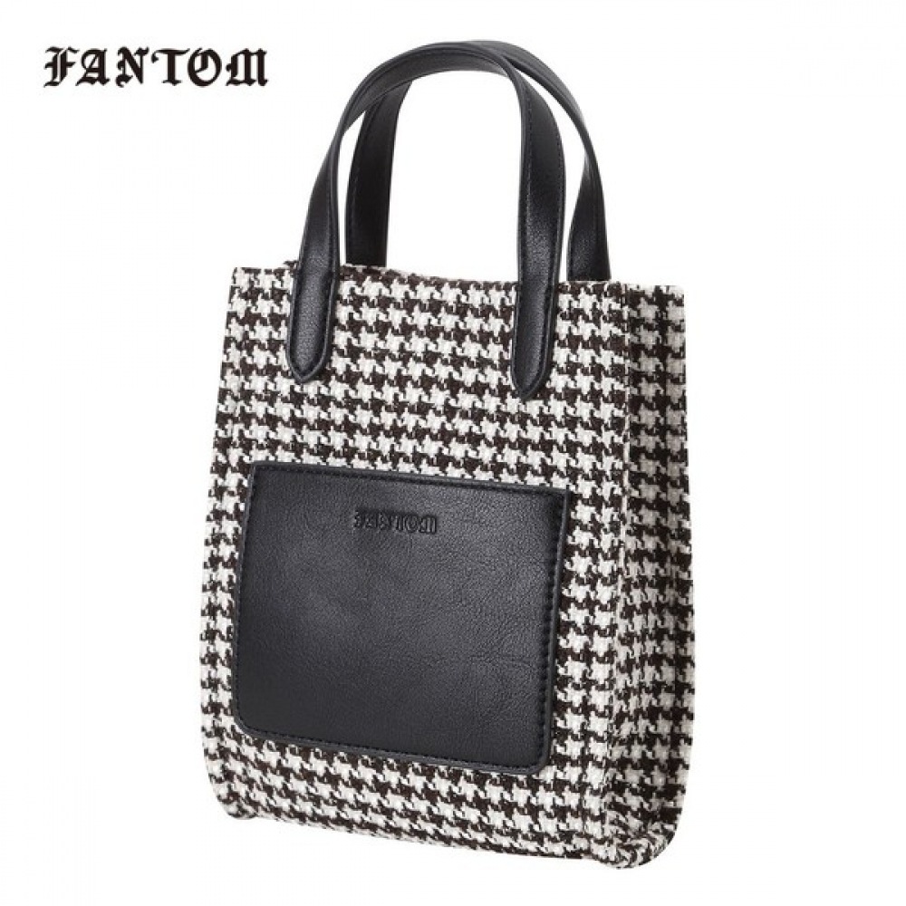 (Phantom) ウィメンズツイードミニクロスボディバッグ