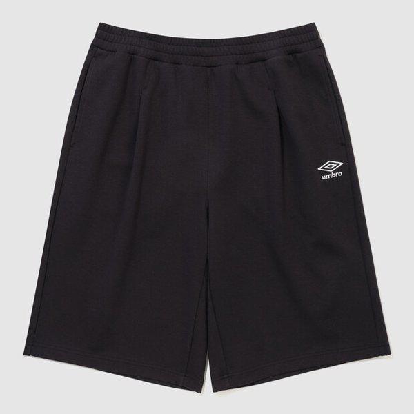 メッシュ二重地6部バミューダショートパンツ BLACK UR221CHP55 BLK0