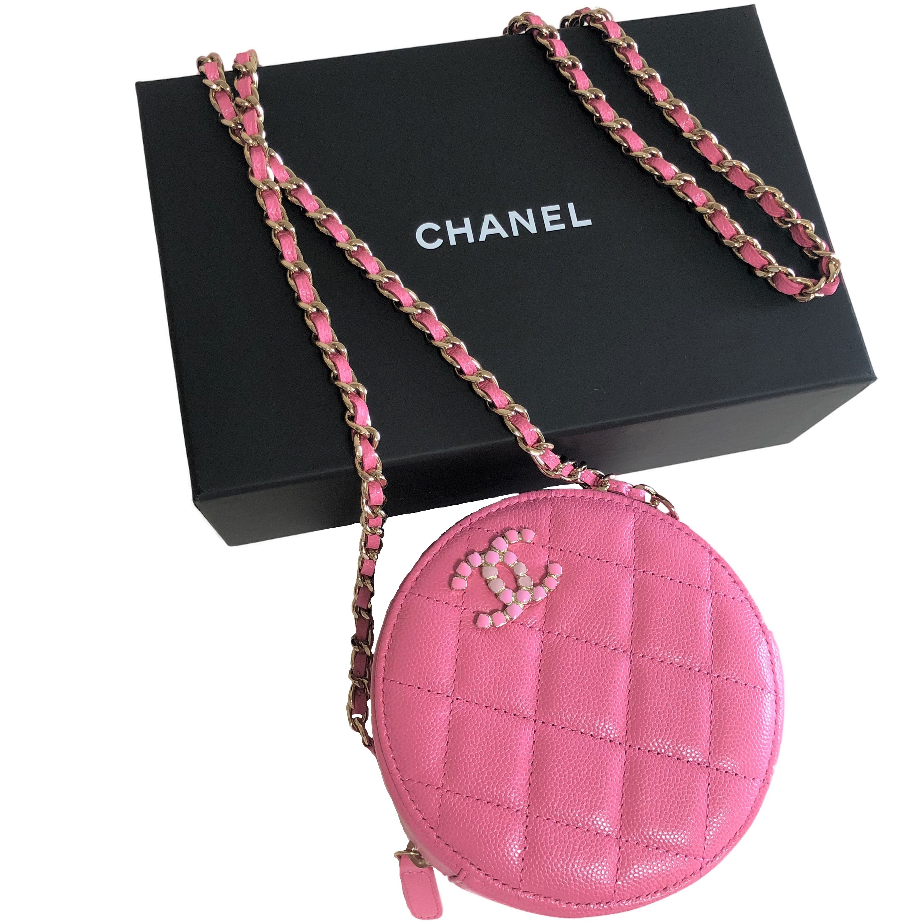 チェーンショルダー　サークル　バッグ