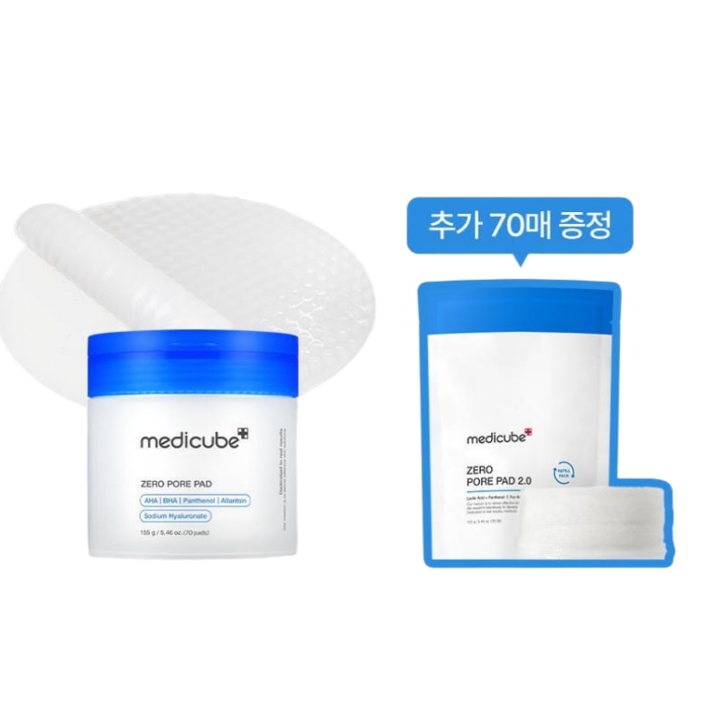 ゼロ毛穴パッド 2.0 大容量 140枚セット 韓国コスメ 角質ケア トナーパッド