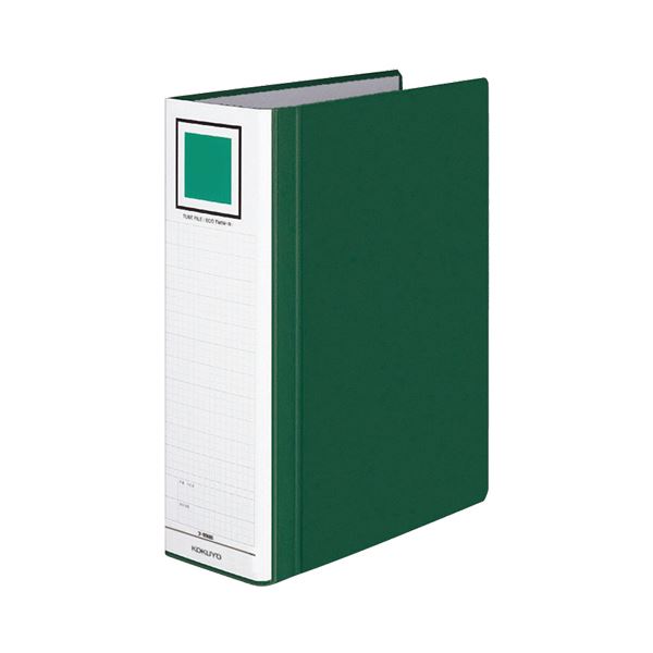 (まとめ) コクヨ チューブファイル(エコツインR) A4タテ 800枚収容 背幅95mm 緑 フ-RT680G 1冊 (×5セット)