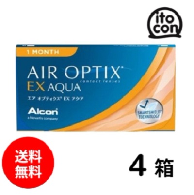 エアオプティクスEXアクア 3枚入り 4箱