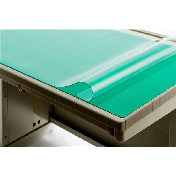 スカイスターデスクマット (ノンコピータイプ/1.8mm厚) 910mm×625mm 下敷付き 片面非転写加工 N-7W