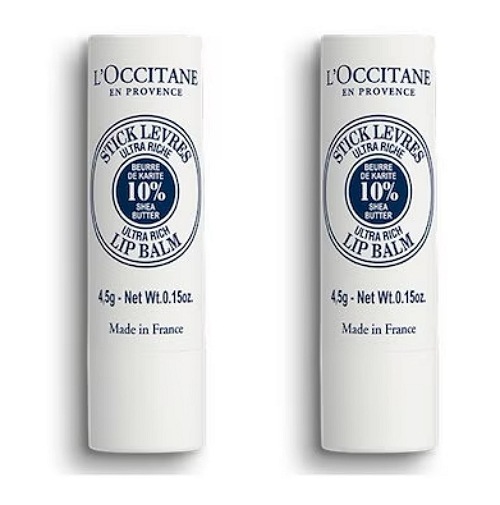 シアバター ウルトラリッチリップバーム 4.5g 2個セット 5,130円
