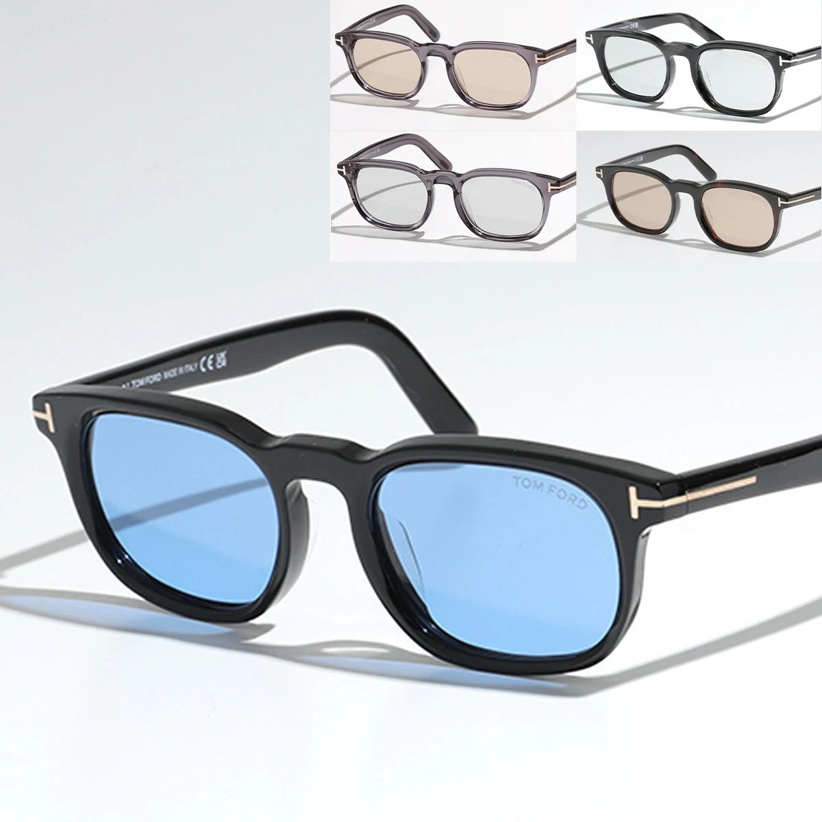 TOM FORD トムフォード サングラス TF1122-D FT1122-D メンズ ウェリントン型 アジアンフィット ロゴ アイウェア カラー2色