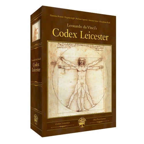 Leonardo da Vinci レオナルド・ダ・ヴィンチ ボードゲーム 韓国語版　Codex Leicester　コーデックスレスター　韓国語版　　レオナルドダヴィンチ