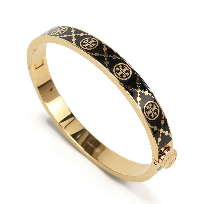 ブレスレット ELLA MILLER T MONOGRAM 150568 720 TORY GOLD-BLACK ゴールド 22,570円