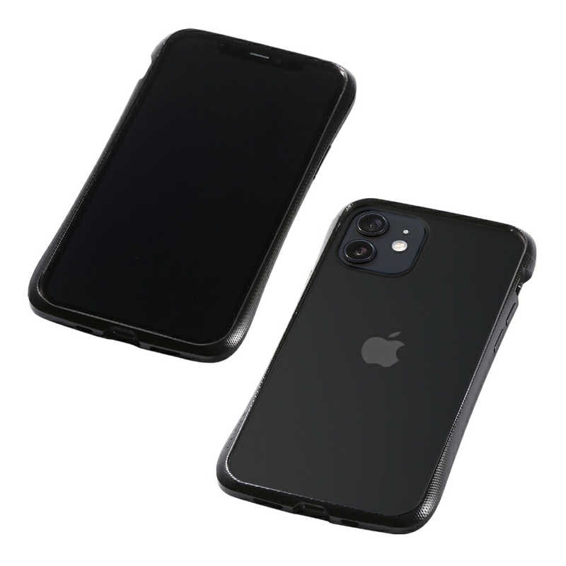 DEFF　【iPhone用アルミバンパー】CLEAVE Aluminum Bumper for iPhone 12/ 12 Pro ブラック　DCB-IPCL20MABK 6,003円