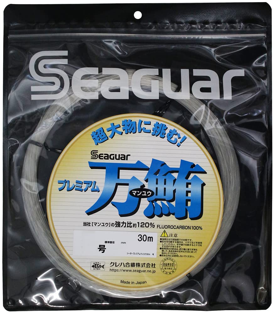 シーガー(Seaguar) シーガー プレミアム万鮪 30m 70号 クリア