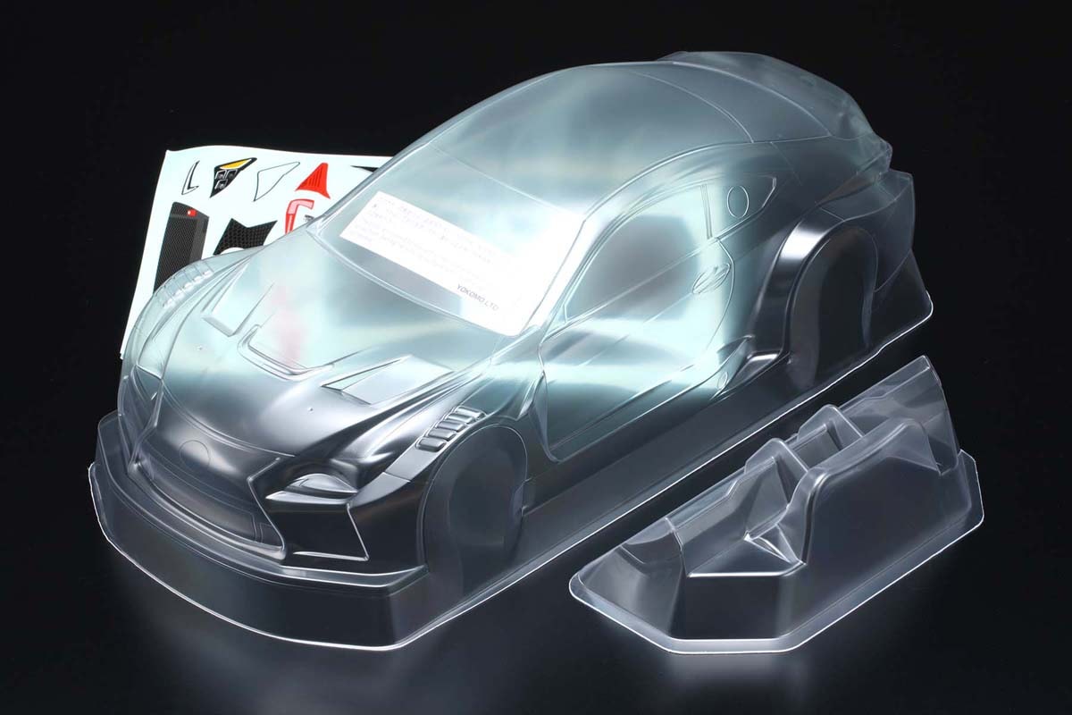 ヨコモ LEXUS RC-F GT3 クリアボディ(ライトウエイト)【SP-LFGT3BL】 ラジコンパーツ ヨコモ SP-LFGT3BL レクサス RC-F GT3 クリアボディ