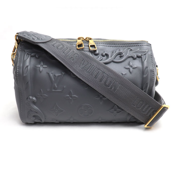 LOUIS VUITTON ルイ・ヴィトン シティ キーポル ショルダーバッグ ダークシャドウ グレー M21835 IC レディース 中古 美品