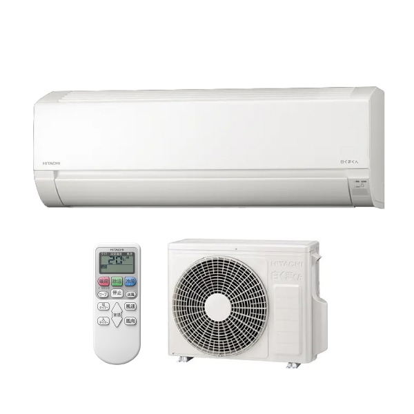 ルームエアコン　白くまくん　内部送風乾燥運転　シーズン前自動点検機能　AJシリーズ　2025年度モデル　6畳程度　RAS-AJ2225S(W) RAS-AJ2225S-W