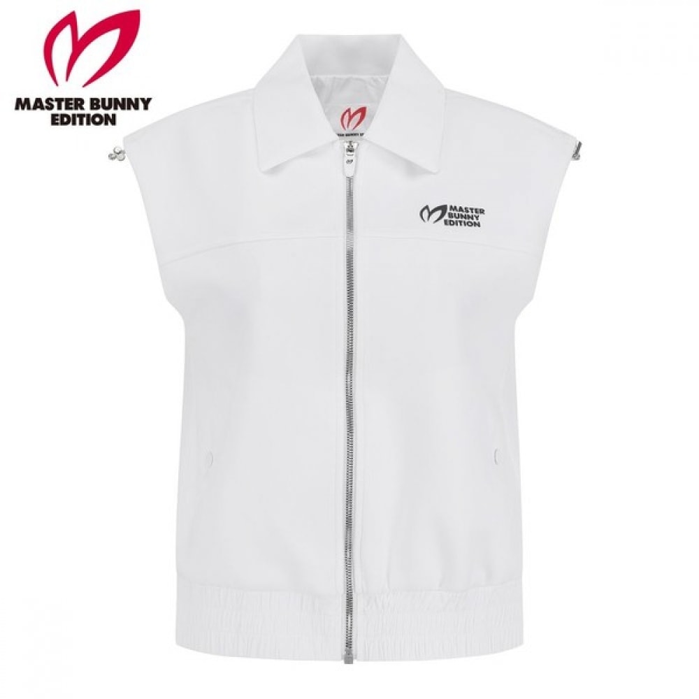 [マスターバニー] レディースバックウーブンストリングノースリーブトップ