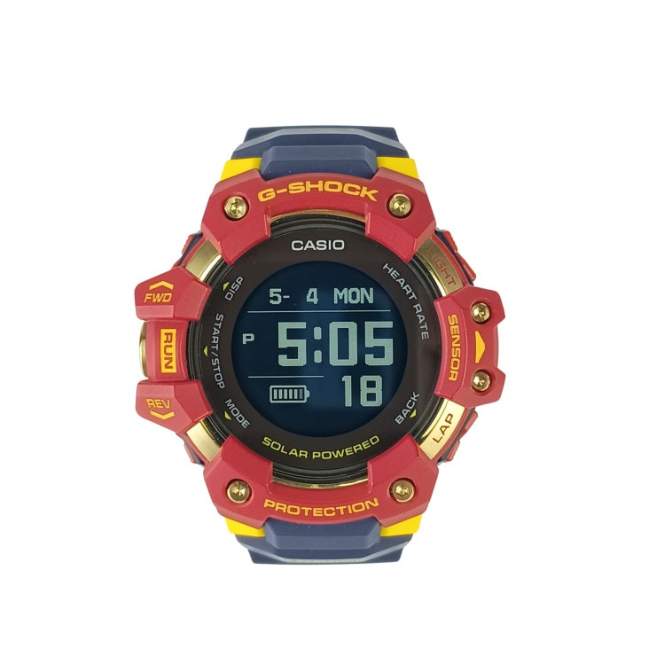 腕時計 G-SHOCK G-SQUAD GBD-H1000 SERIES GBD-H1000BAR-4JR 樹脂／ステンレススチール - FC Barcelona Matchday コラボ【本物保証】